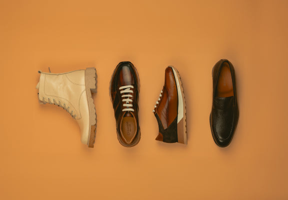 four Olawale brand shoes